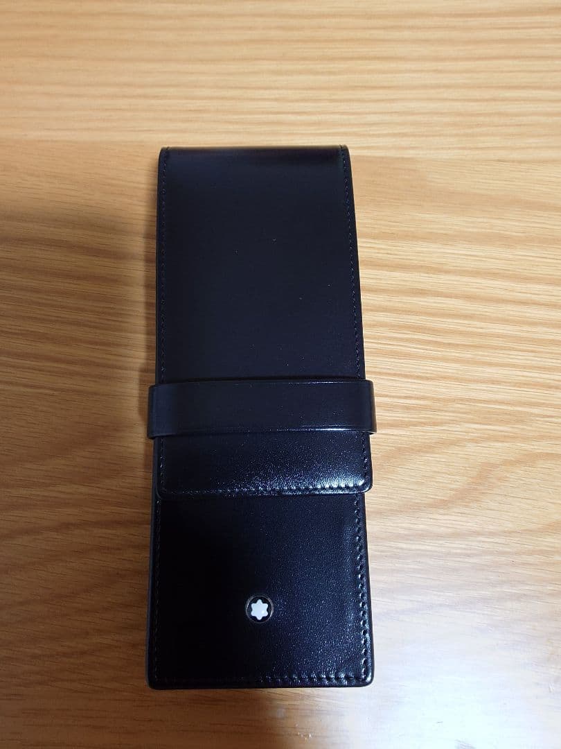 モンブラン　マイスターシュテュック　ペンポーチ　３本用/ブラック