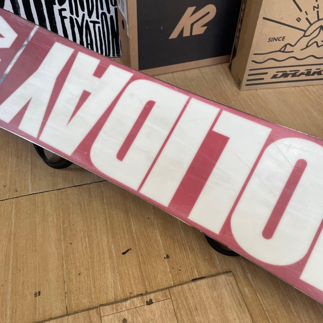 HOLIDAY×ZUMA　スノーボードセット　未使用バインディング付　ホリデー