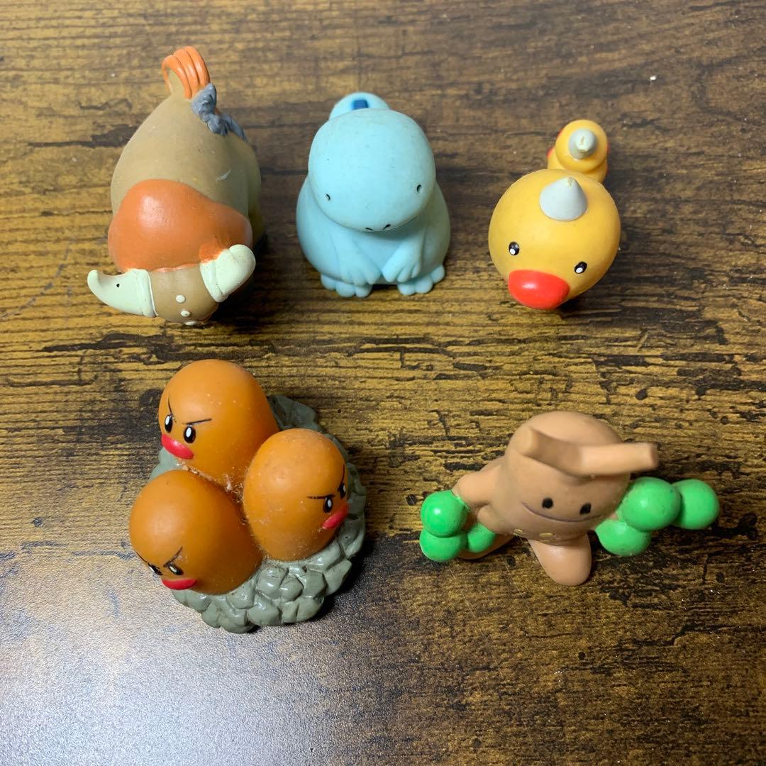 3F 【希少】ポケモン指人形 14体セット（当時物・レトロ）ポケモン ポケットモ