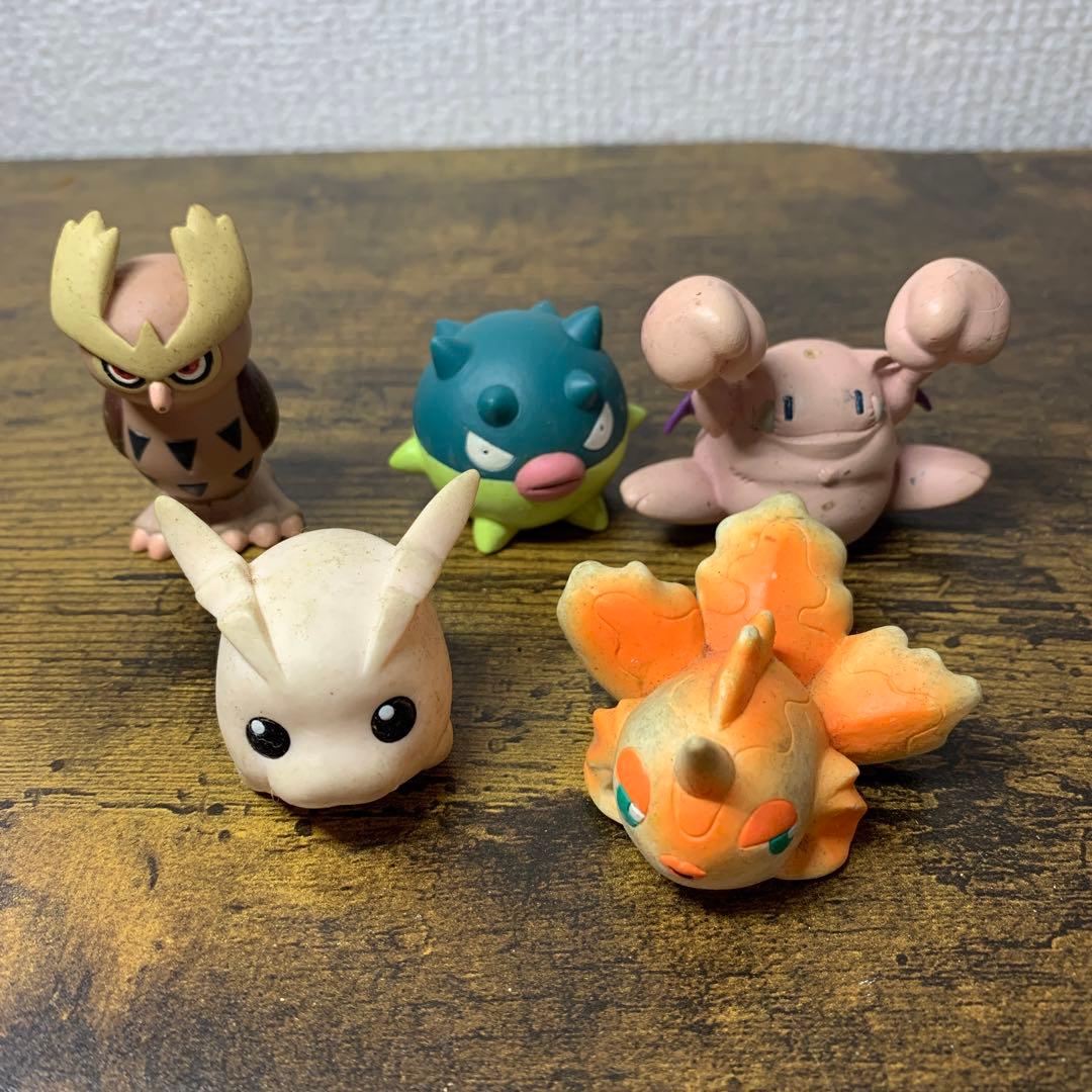 3F 【希少】ポケモン指人形 14体セット（当時物・レトロ）ポケモン ポケットモ