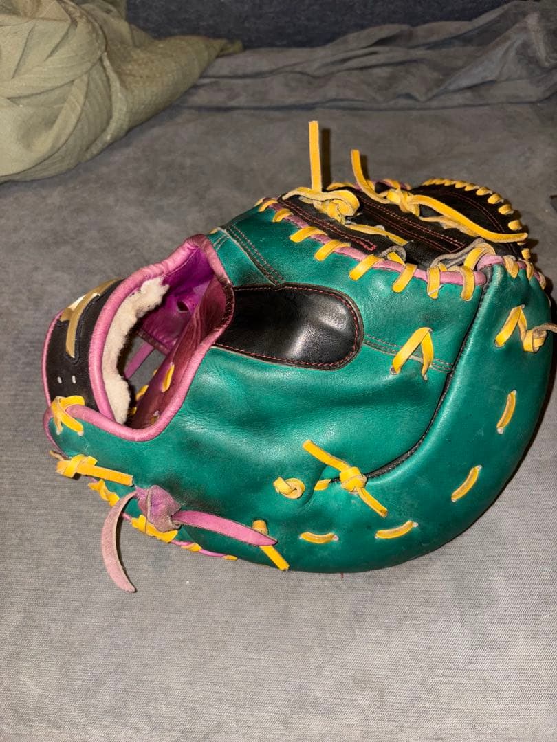 【恵さま専用】ミズノ グローバルエリート 左投軟式ファースミット オーダー