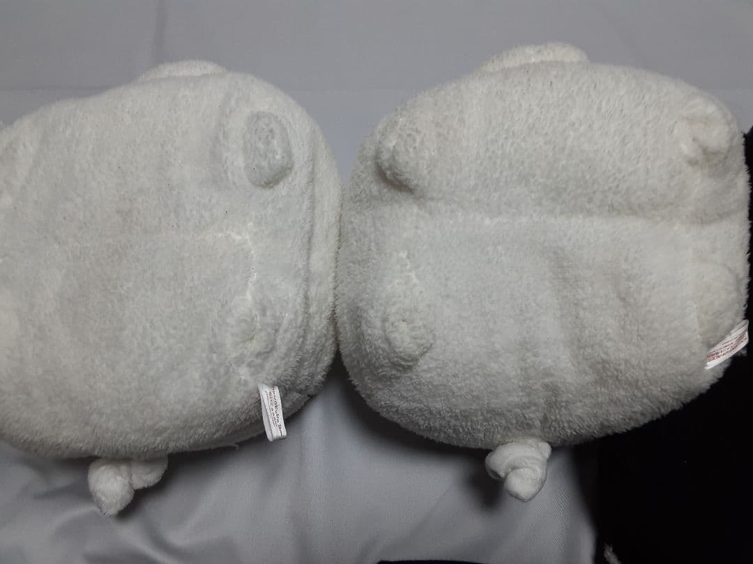 san-x モノクロブー ぬいぐるみセット もこもこ キラキラフリースXLBIG