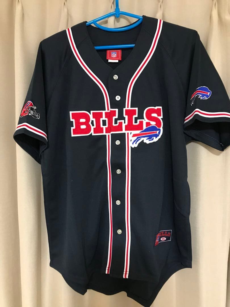 人気商品、新品未使用、NFL、BILLS刺繍、ワッペン、XLサイズ