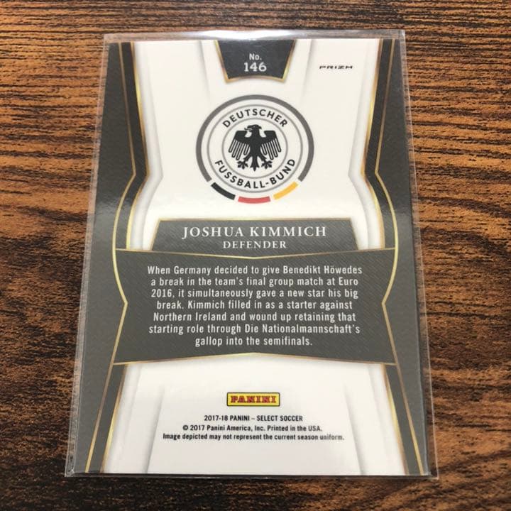 スポーツ選手 2017-18 PANINI SELECT Joshua Kimmich