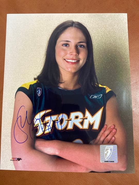 WNBA Sue Bird サイン入り写真
