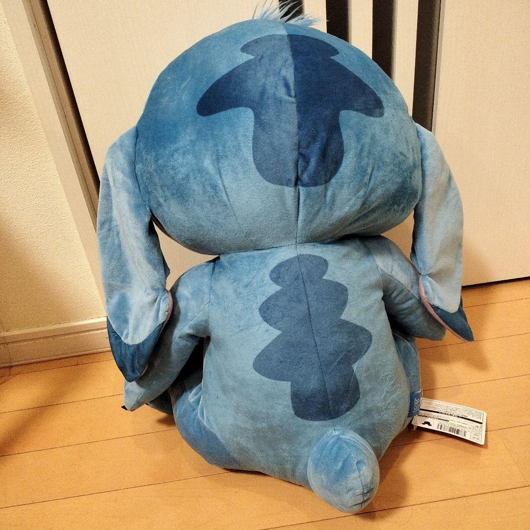 スティッチ ふわふわ くたっと 超超BIG ぬいぐるみ 大きい 青