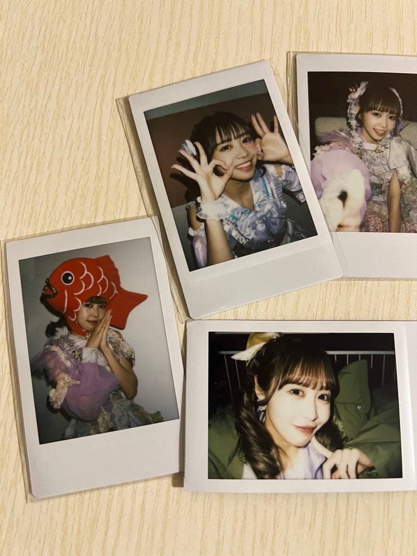 FRUITS ZIPPER 仲川瑠夏ソロチェキ８枚セット