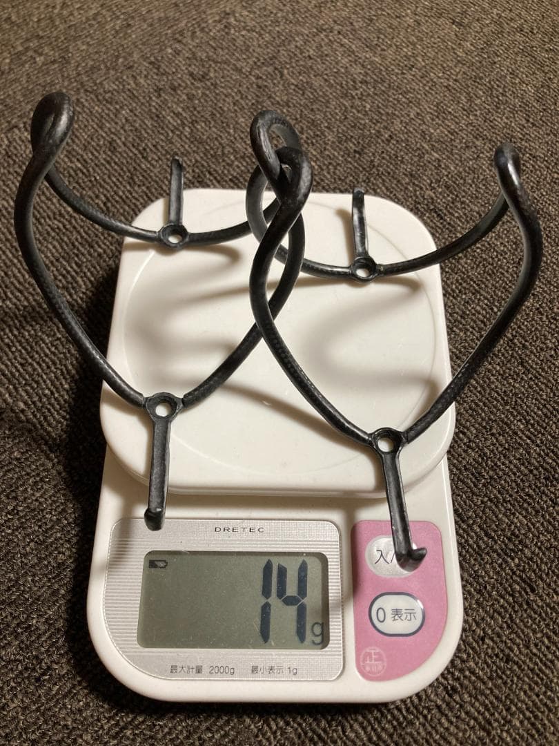 カーボン　ボトルケージ　超軽量　7g　2個セット（14g）　未使用