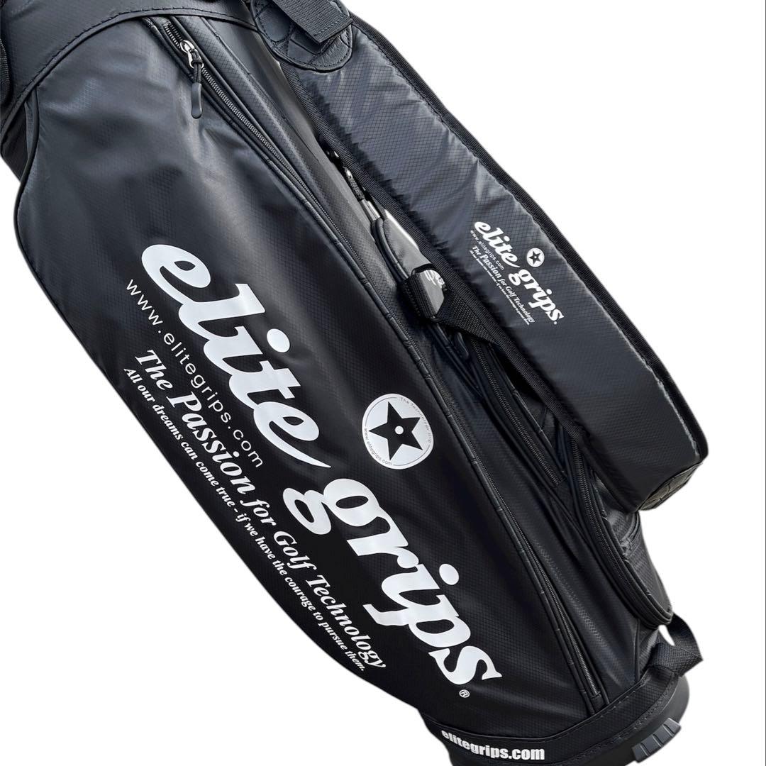 【極美品】エリートグリップ ゴルフ キャディバック 軽量モデル 2025年 黒