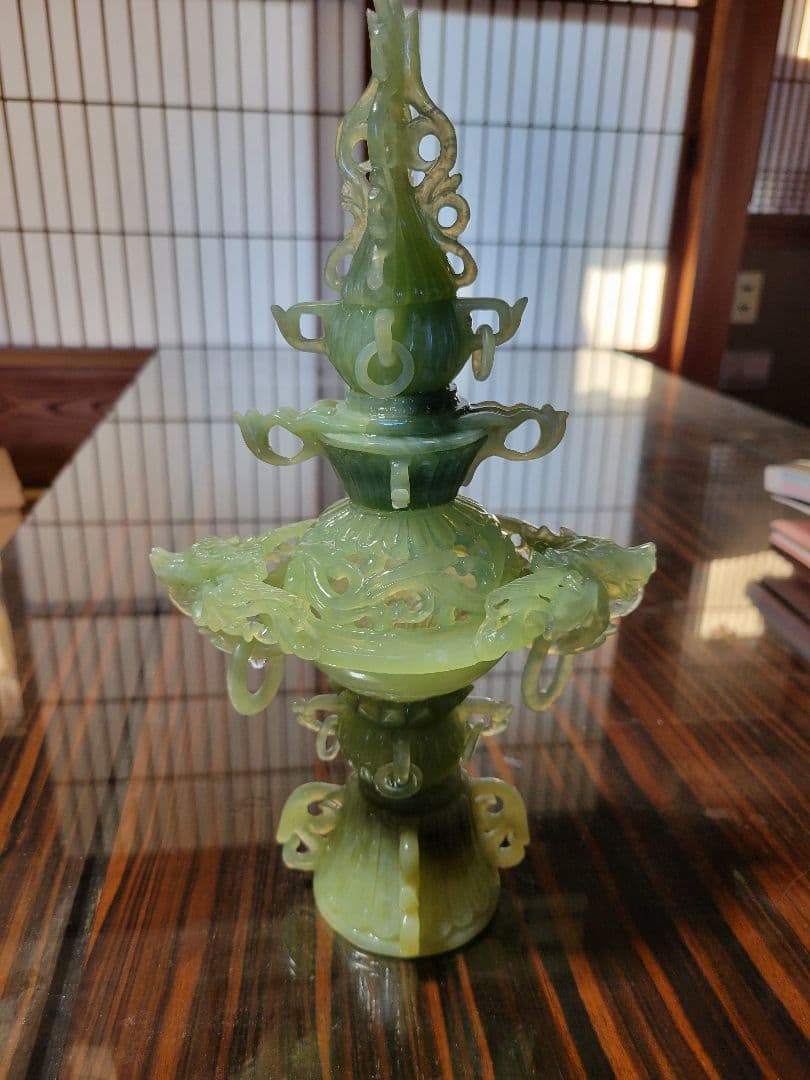 翡翠　香炉