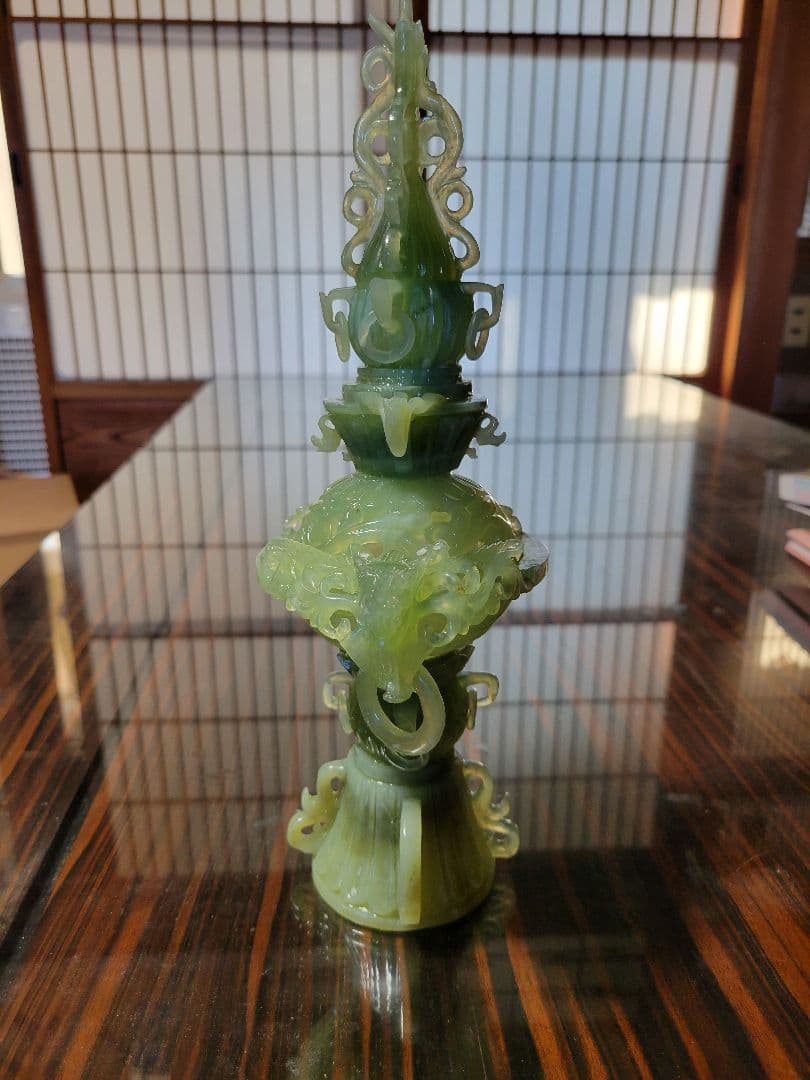 翡翠　香炉
