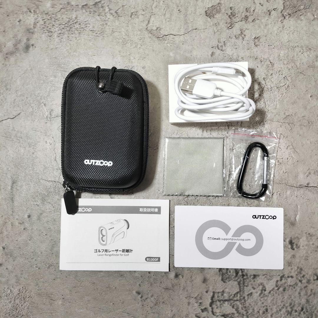 OUTZCOP ゴルフ用レーザー距離計 B1000F