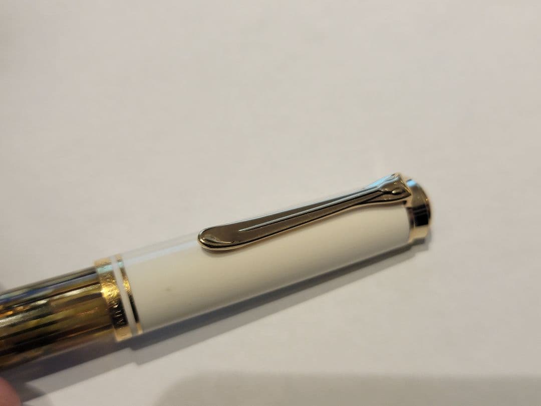 筆記具 PELIKAN Souveran M400 White Turtoise OM