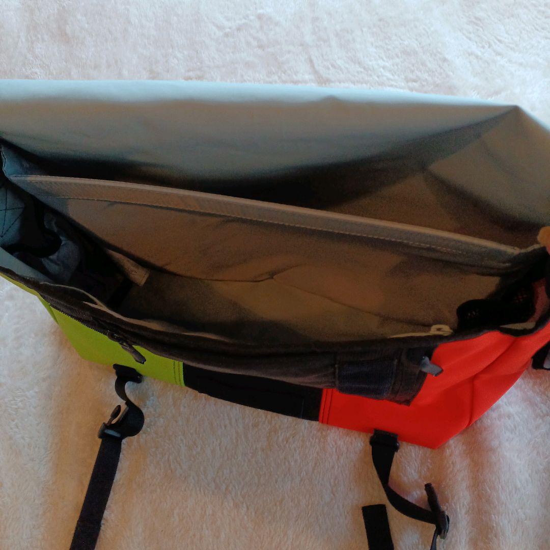 【極美品】TIMBUK2 メッセンジャーバッグ イエロブラックオレンジ