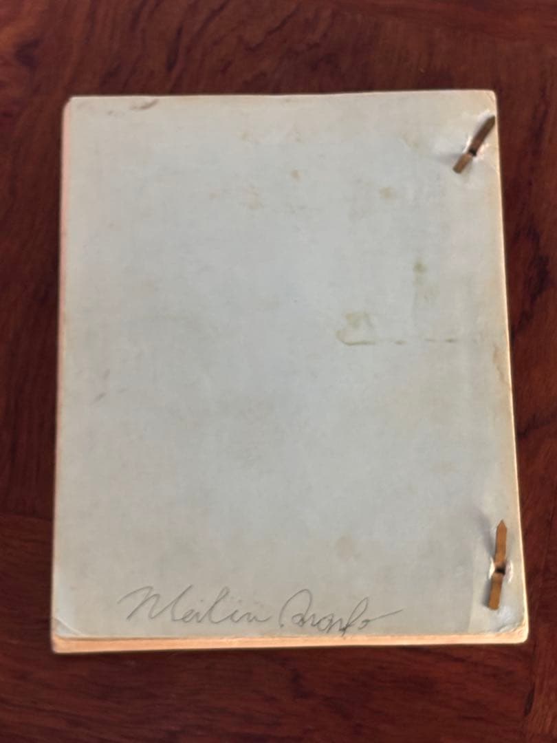 地獄の黙示録　初期スクリプト　1975年　マーロンブランドのサインあり