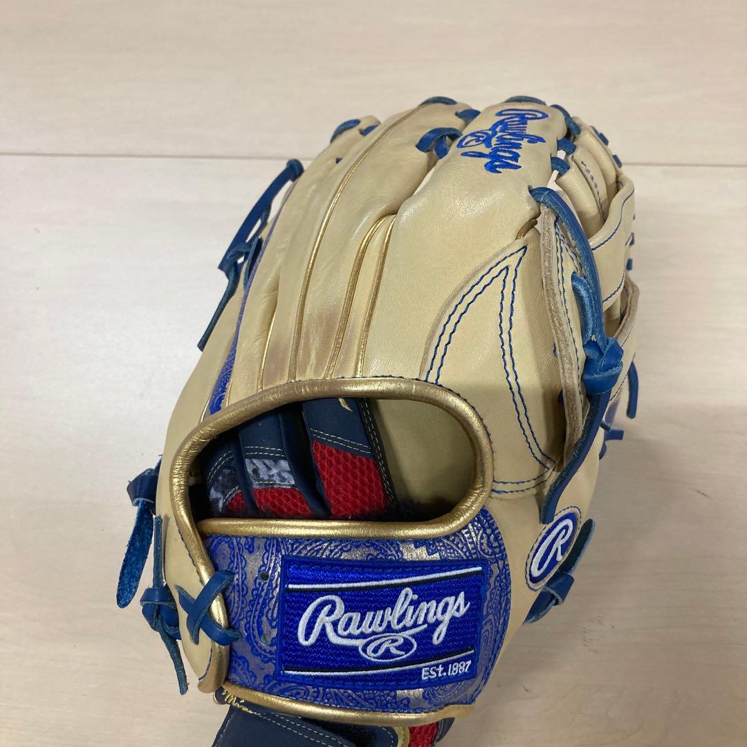 【限定モデル】Rawlings 外野手用 グローブ ペイズリー柄 コユニ対応