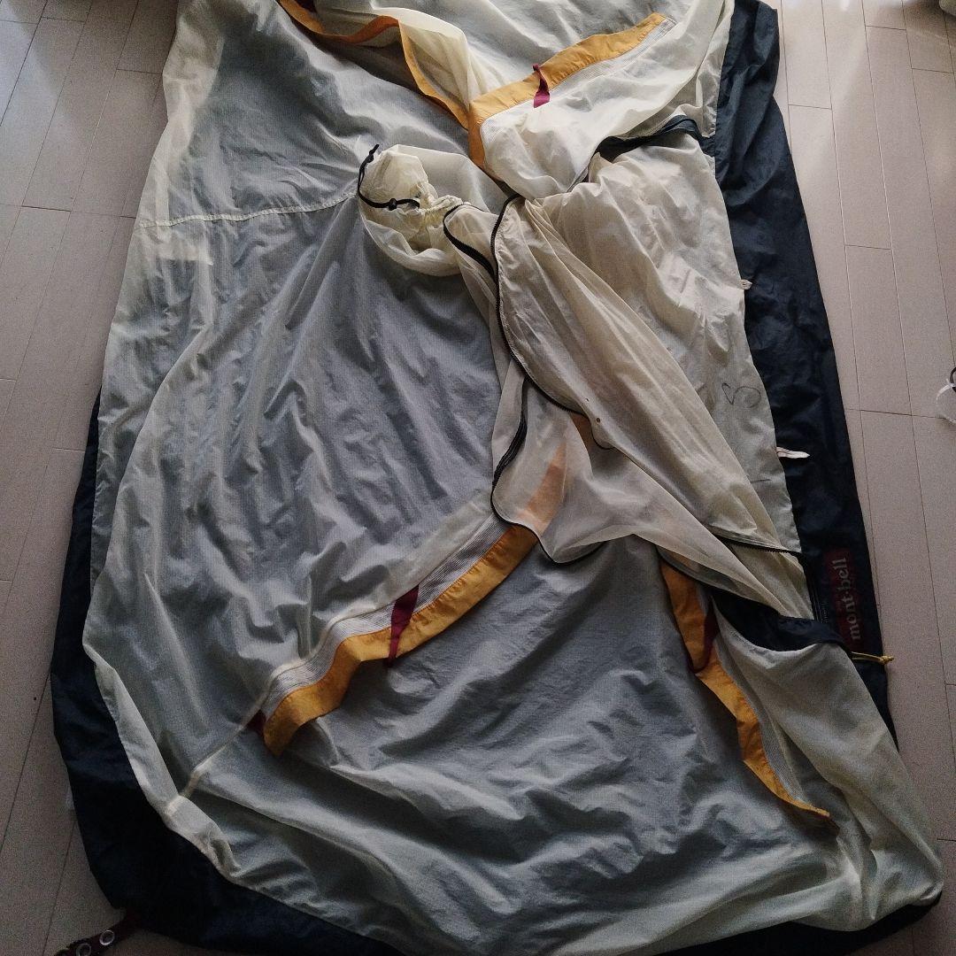 ぺ*ぺ様 中古　モンベル　ステラリッジ1　テント本体　レインフライ付