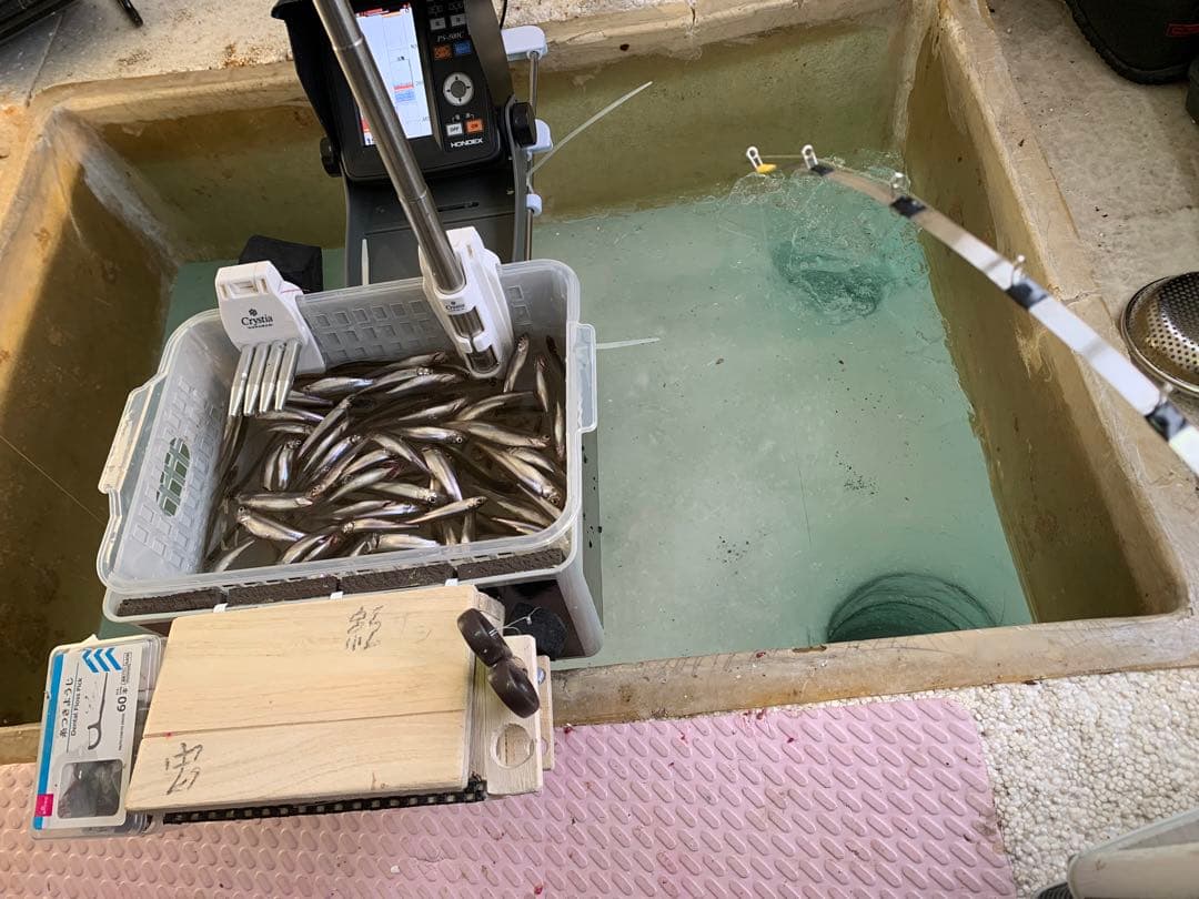 ワカサギステンレス穂先　 285ミリ　　２本