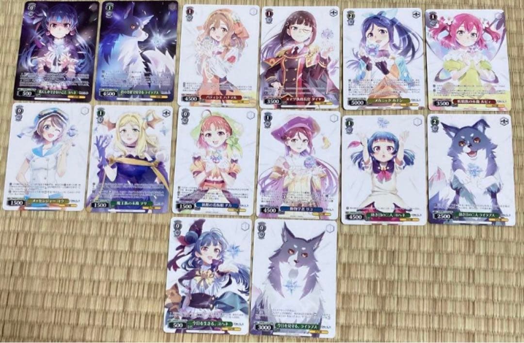 ラブライブ　ヴァイスシュヴァルツ　PRカードセット