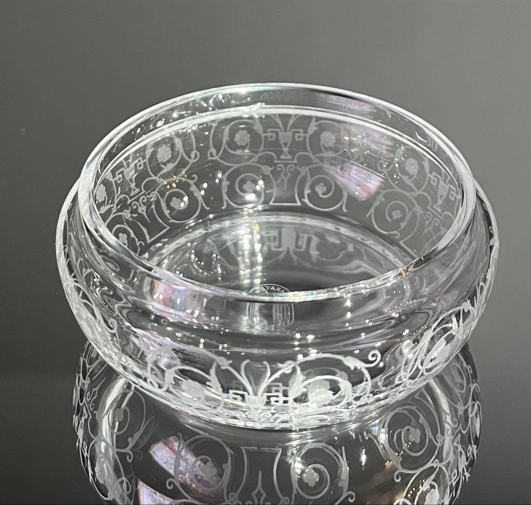 BACCARAT バカラ/ ※美品 ミケランジェロ　蓋物　ボンボニエール