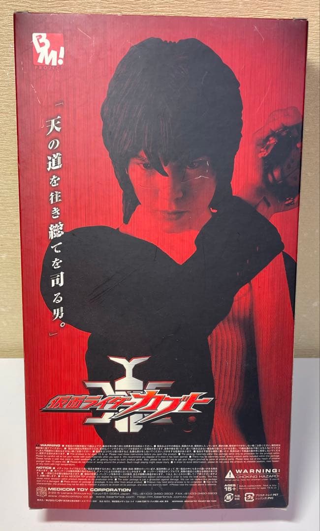 メディコムトイ PBM! 仮面ライダーカブト 天道総司 RAH
