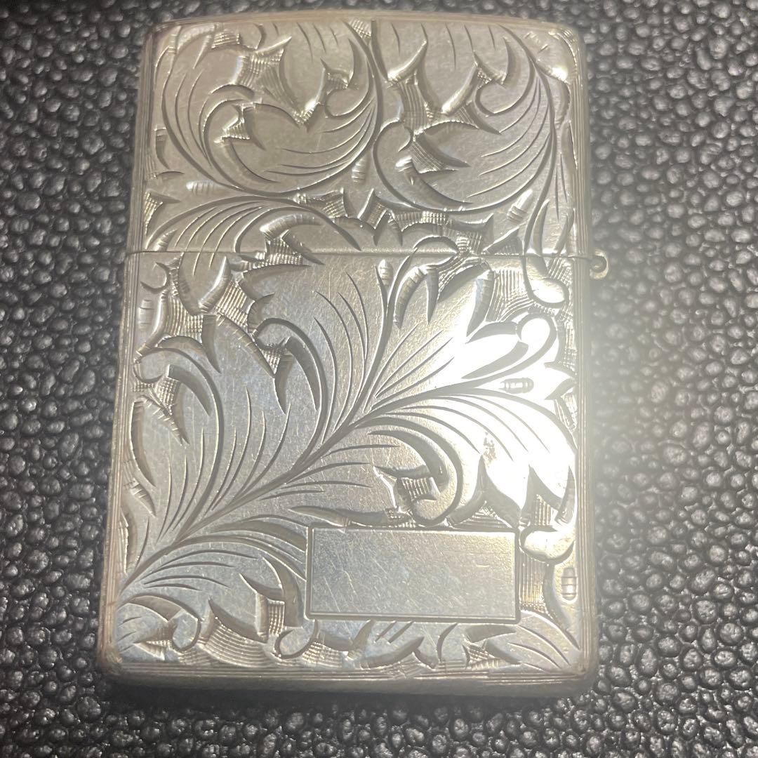 Zippo 　ジッポー　5面　彫刻　スターリング　シルバー　1996年制　激レア