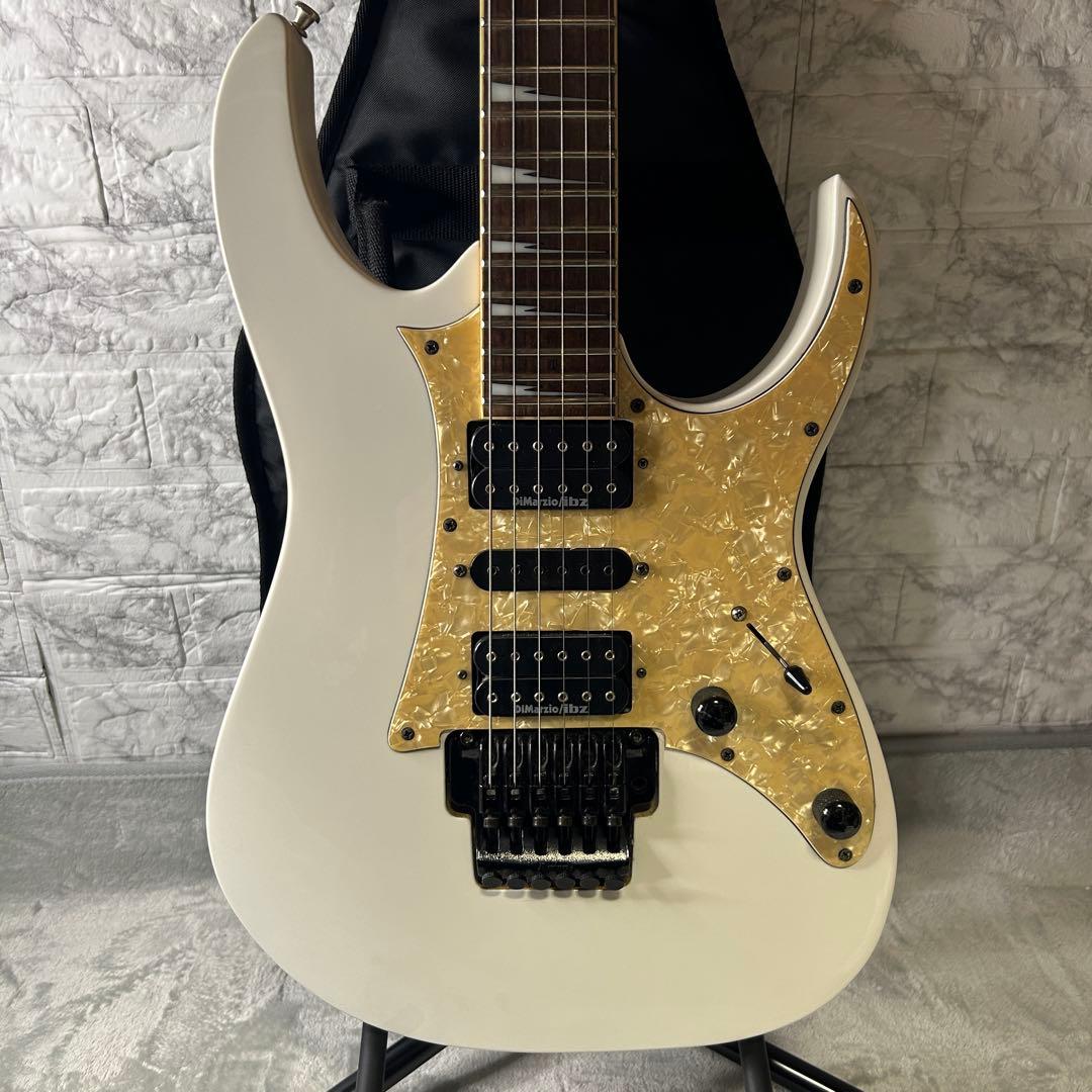 Ibanez RG350DX エレキギター ホワイト - 純正ソフトケース付き