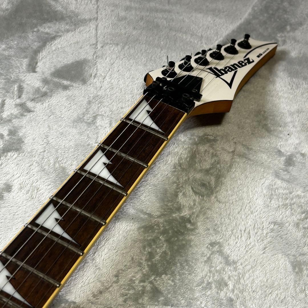 Ibanez RG350DX エレキギター ホワイト - 純正ソフトケース付き