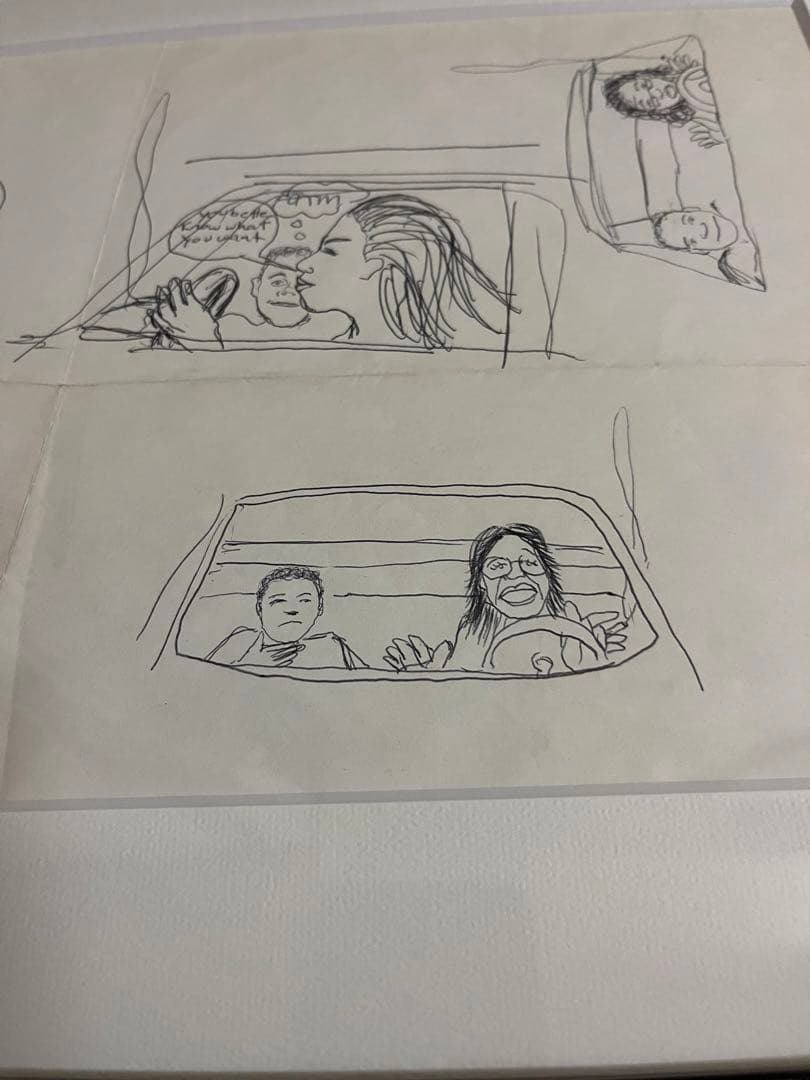 Mark Gonzales マークゴンザレス GONZ 原画 ATM 広告