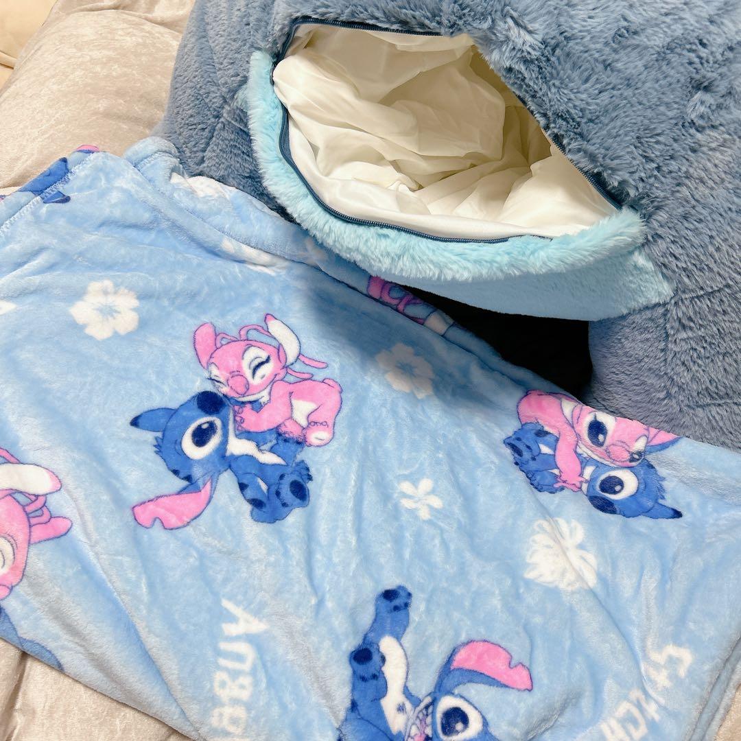 新品　コストコ　スティッチ ディズニー　特大　ぬいぐるみ ブランケット