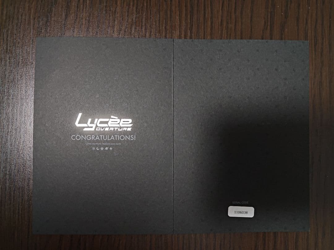 LYCEE 水上由岐 直筆サイン