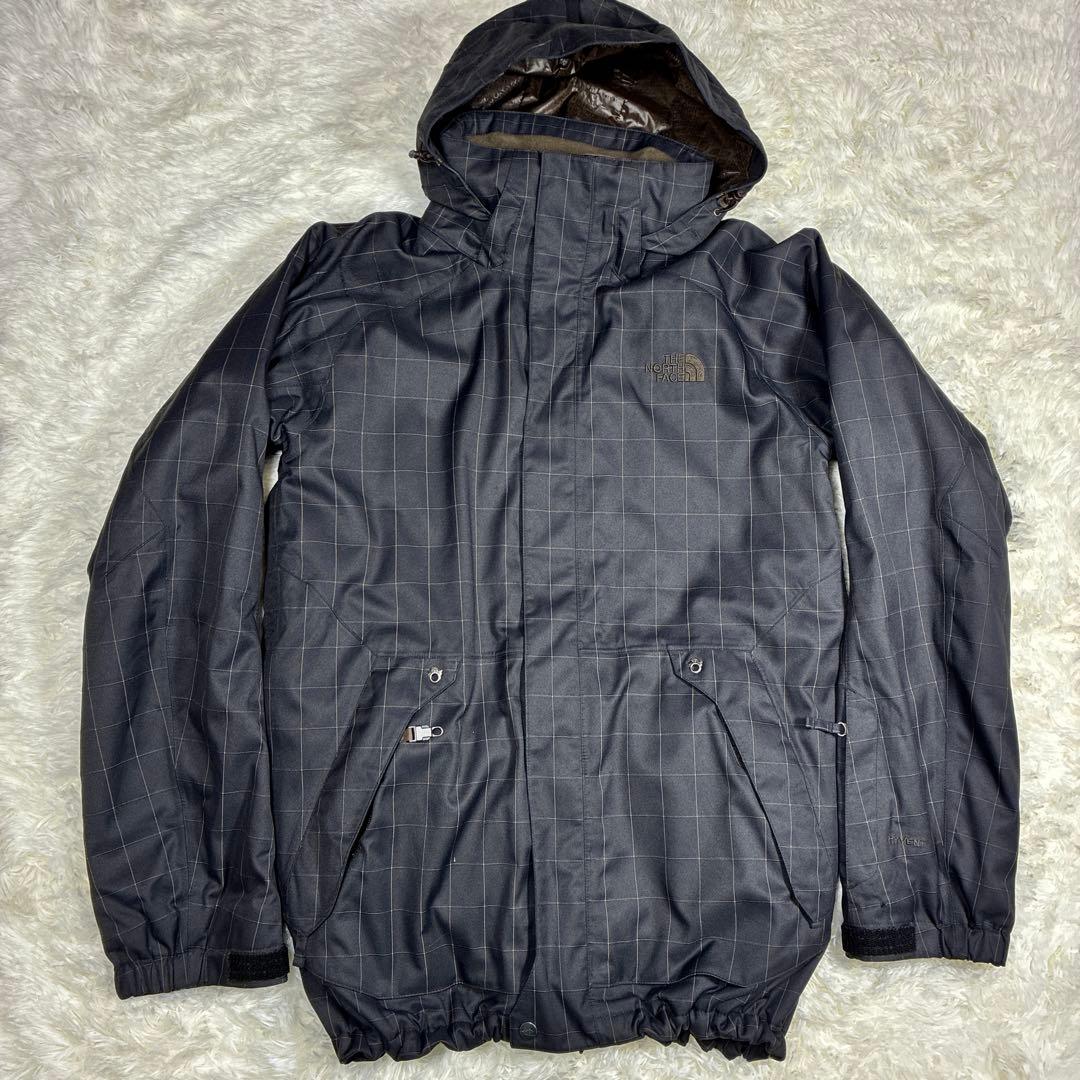 【希少】ノースフェイス HYVENT スノーボードウェア 黒 usM XL相当