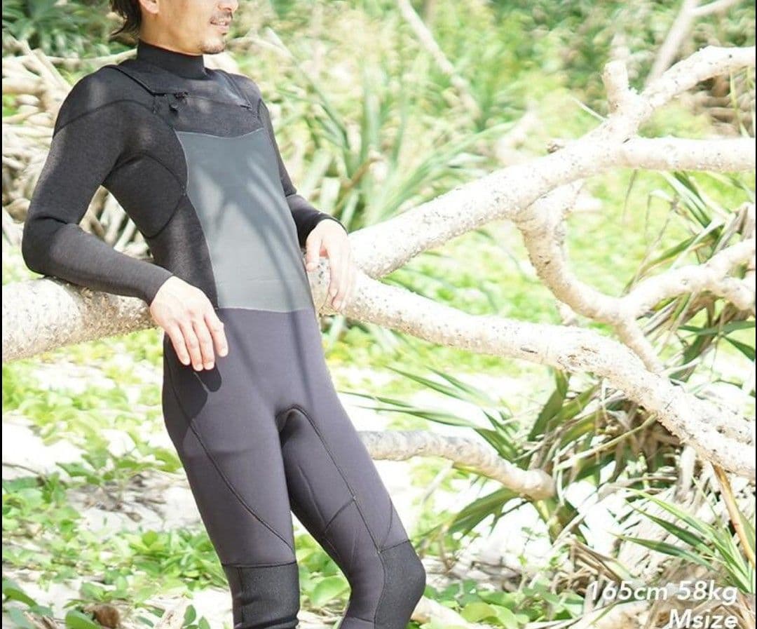 Hele i Waho ウエットスーツ フルスーツ メンズ チェストジップ