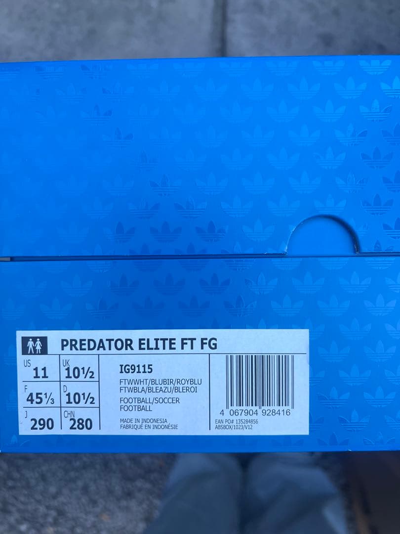 新品未使用 プレデターエリート デビッド・ベッカム FG 29cm