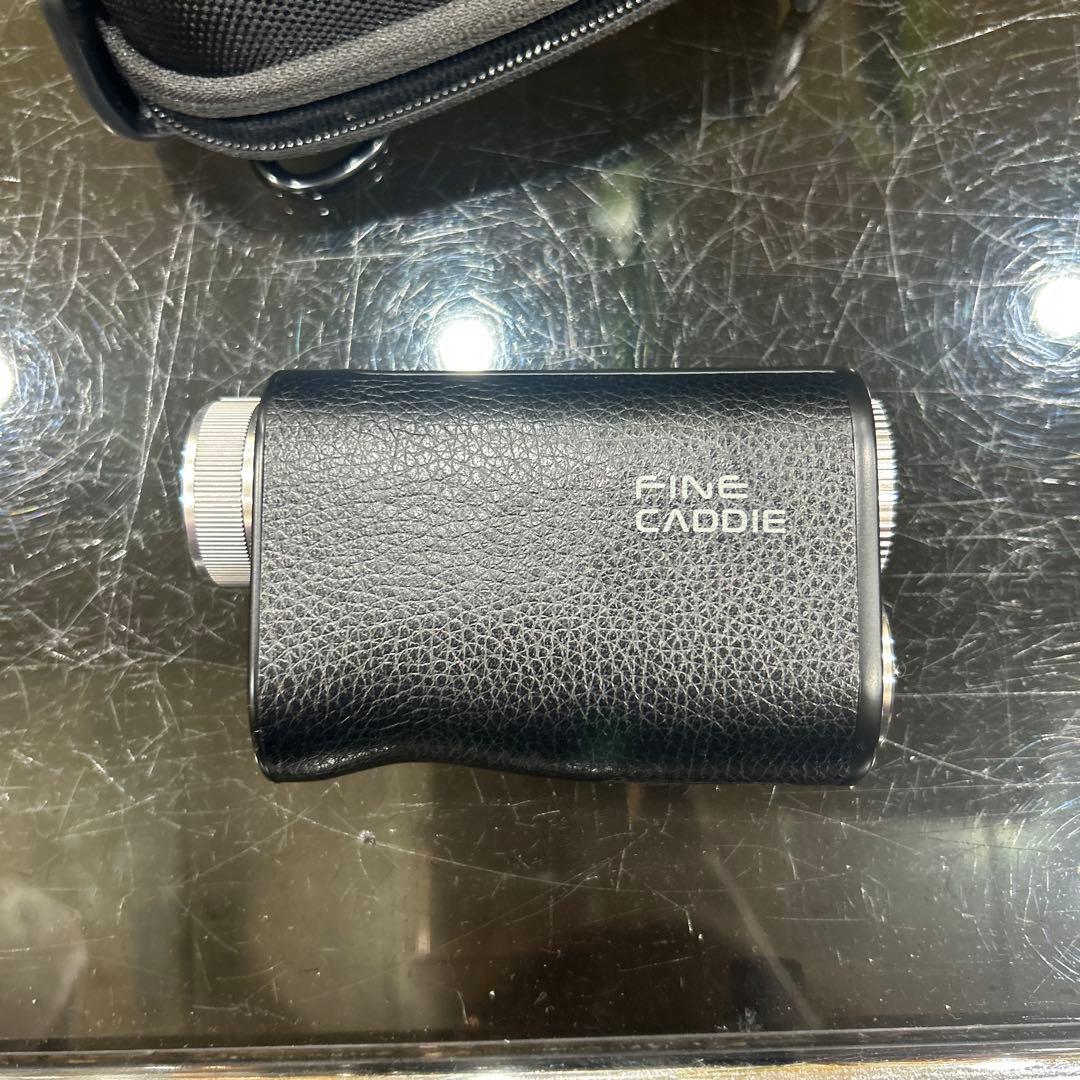 FINE CADDI レーザー距離計 黒 ケース付き