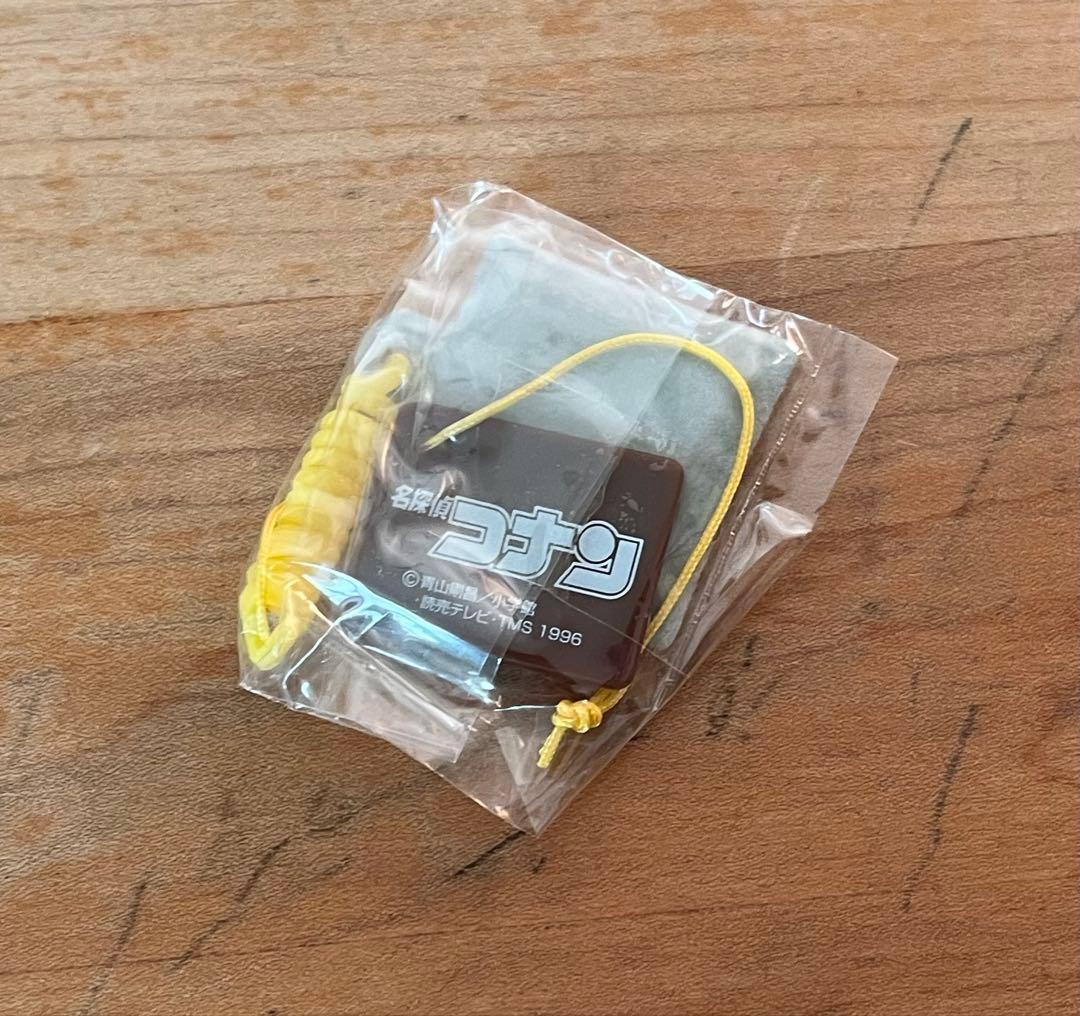 名探偵コナン　液晶クリーナーストラップ　ジン　年代物　激レア