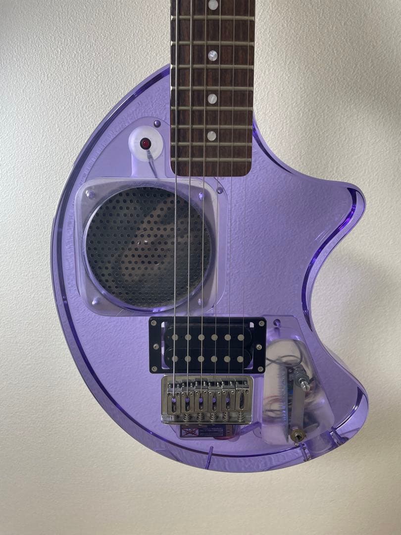 【希少】ZO-3 エレキギター　スケルトンパープル　フェルナンデス