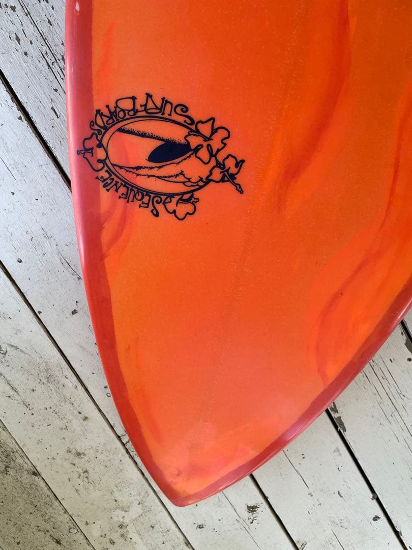 Sequence Surfboards SQ オレンジショートボード　手渡し限定