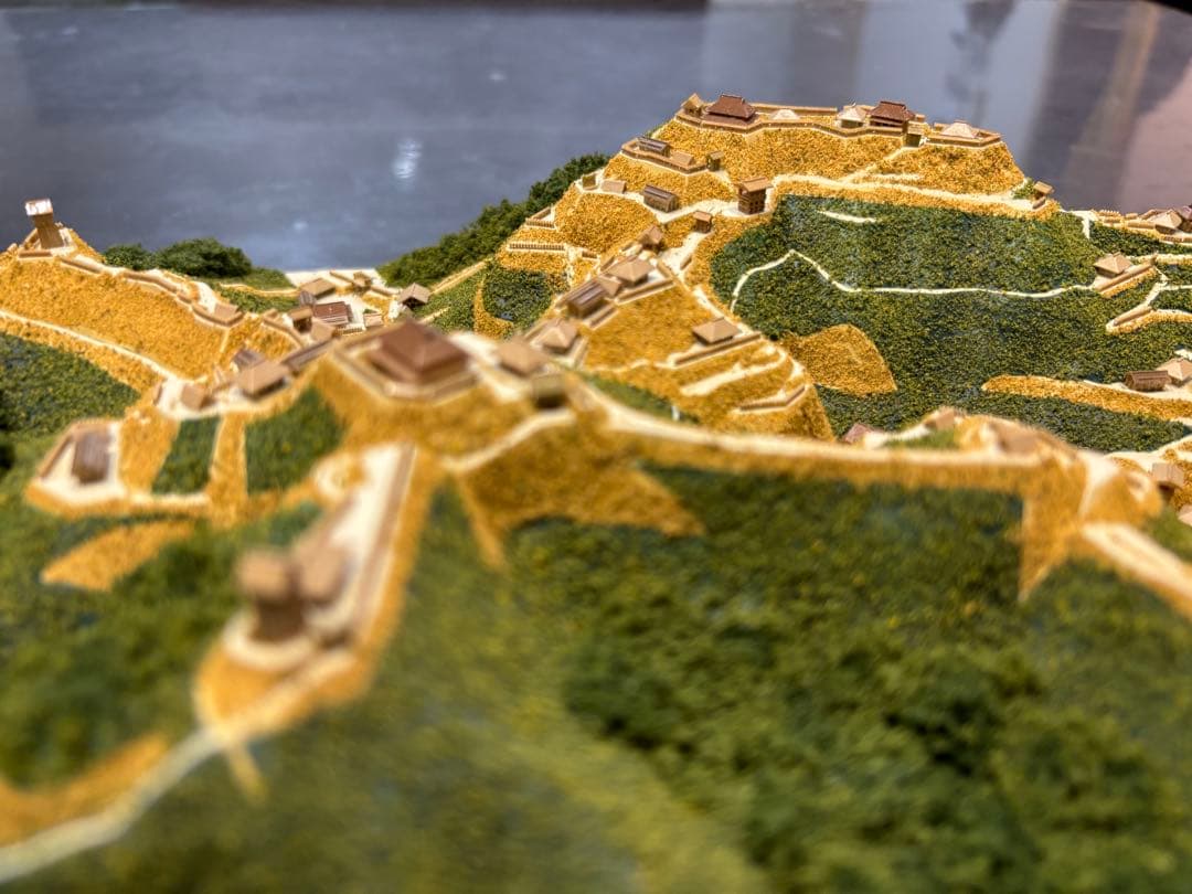 【今週まで値下げ‼️】城ラマ　高天神城　ジオラマ模型