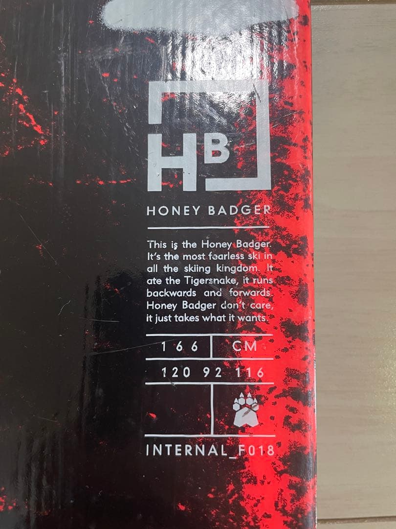 LINE Honey Badger marker squire 付き