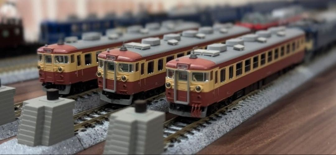 KATO 455系 急行ばんだい6両セット＋サハシ455