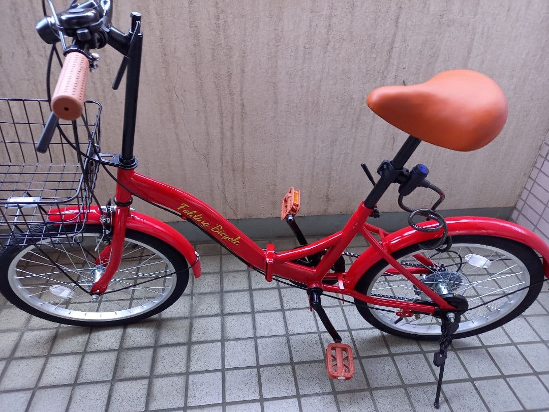 折りたたみ自転車 シマノ6段変速ギア