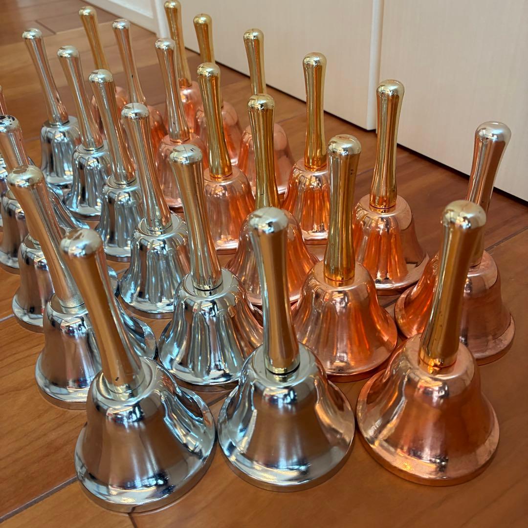 ミュージックベル　ハンドベル24本