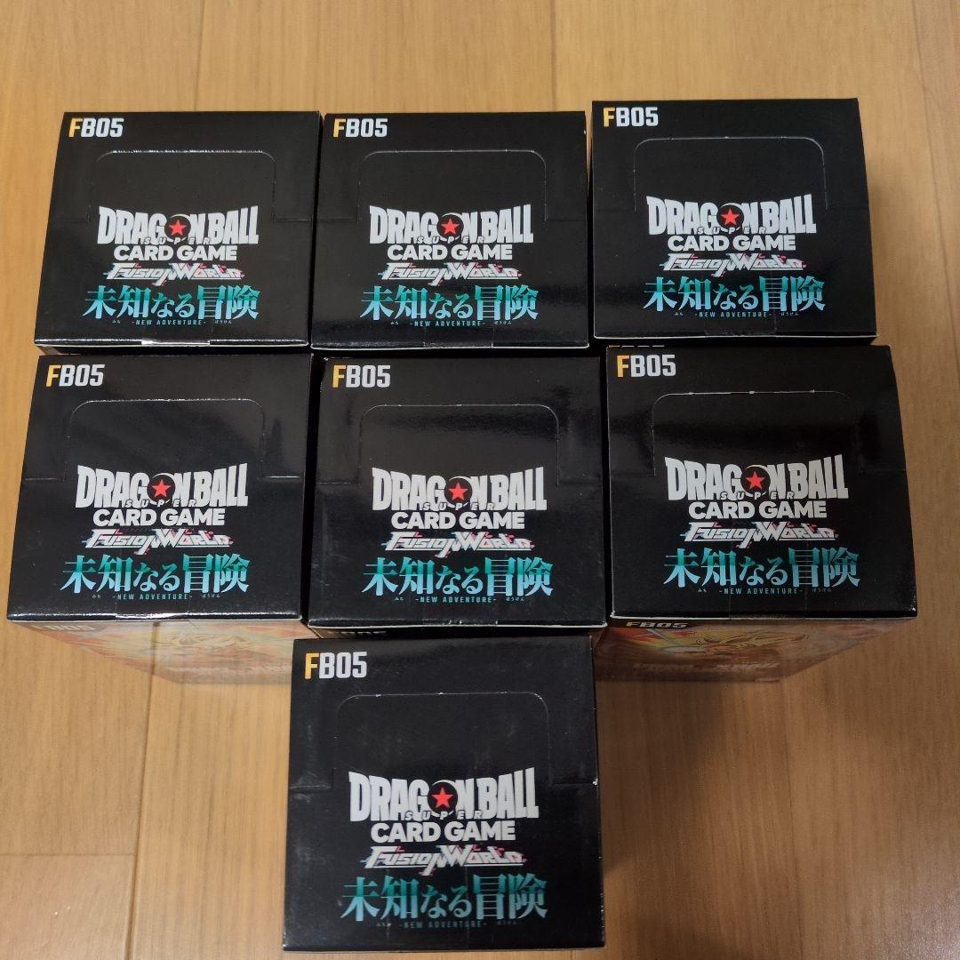 ドラゴンボールフュージョンワールド新品 未知なる冒険　boxまとめ売り最終値下げ