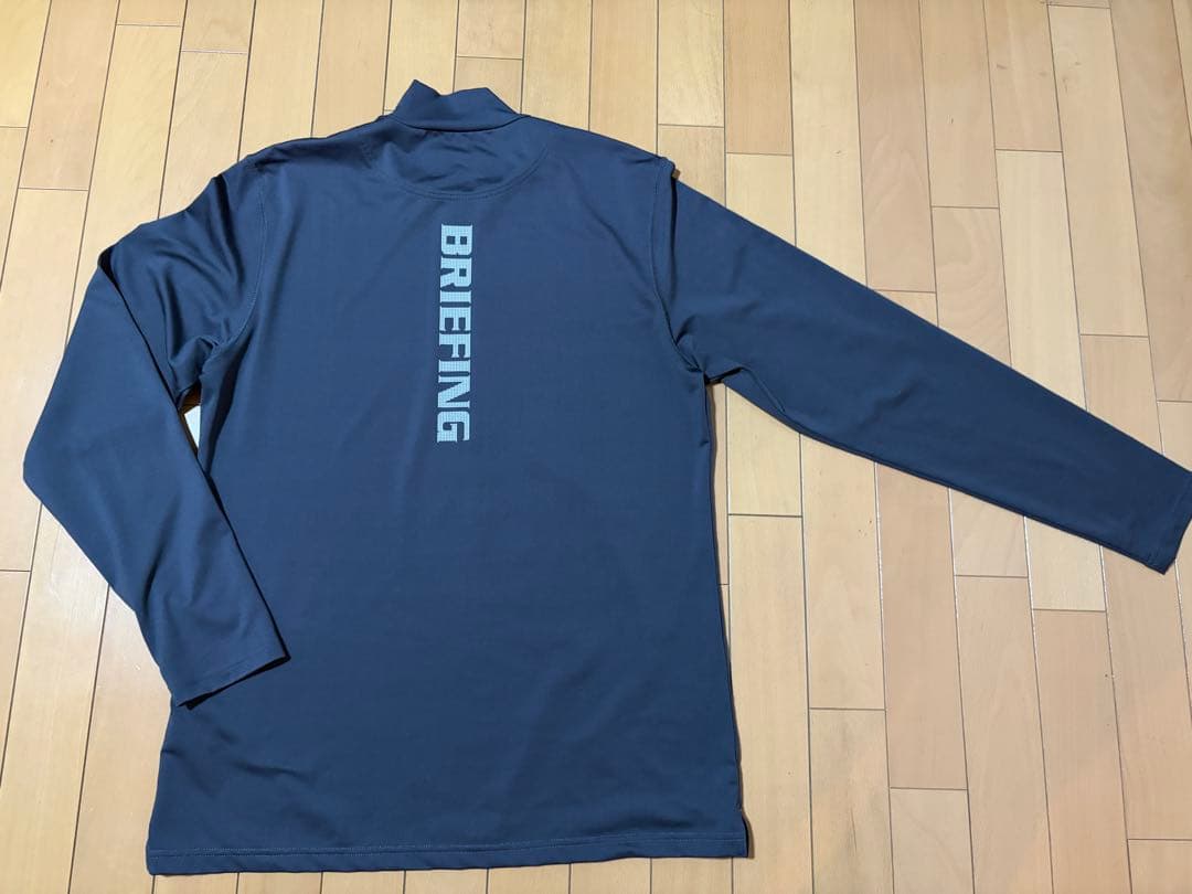 BRIEFING 長袖シャツ Sサイズ グレー