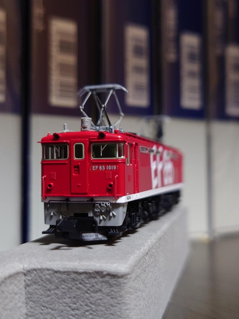 トミックス　7155　EF651019レインボー塗装　パーツ使用済み