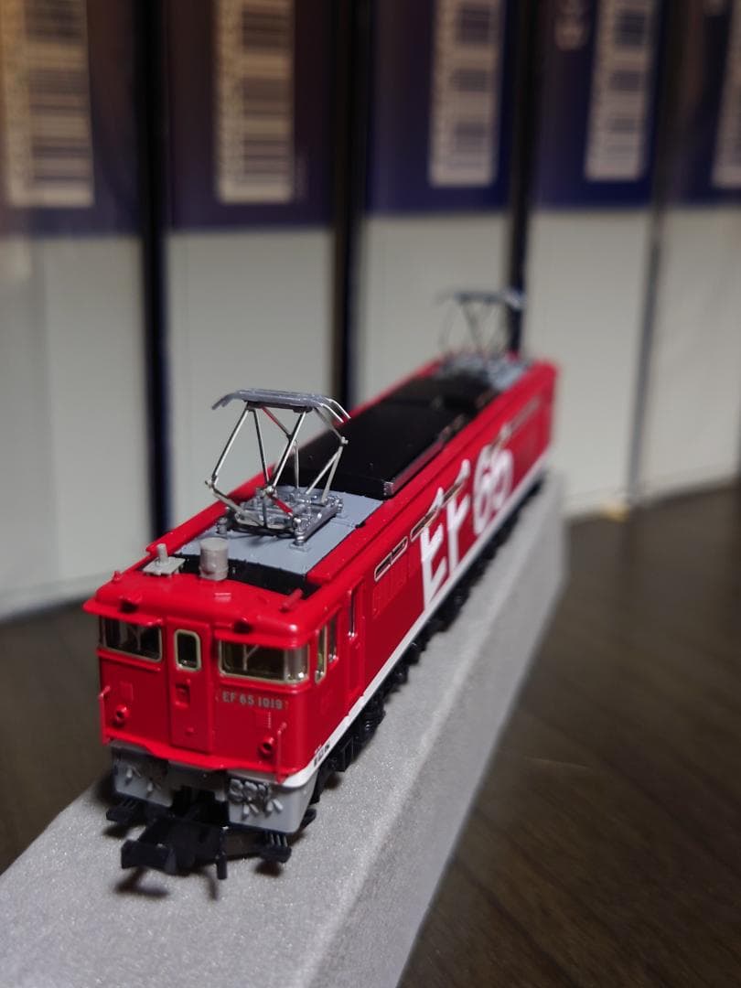 トミックス　7155　EF651019レインボー塗装　パーツ使用済み