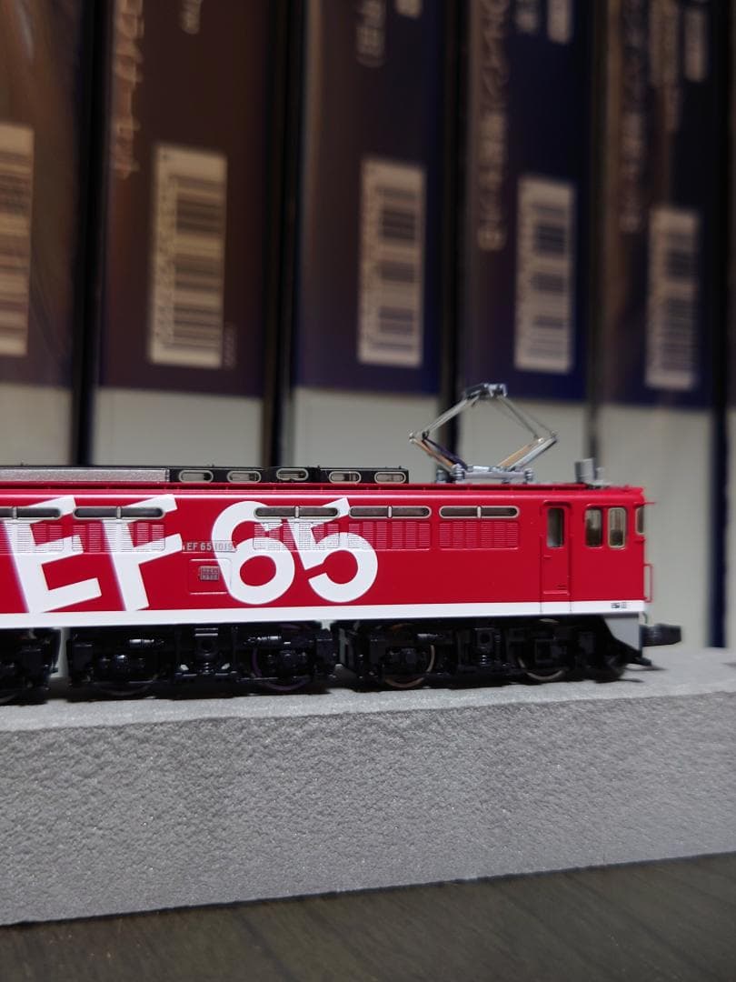 トミックス　7155　EF651019レインボー塗装　パーツ使用済み