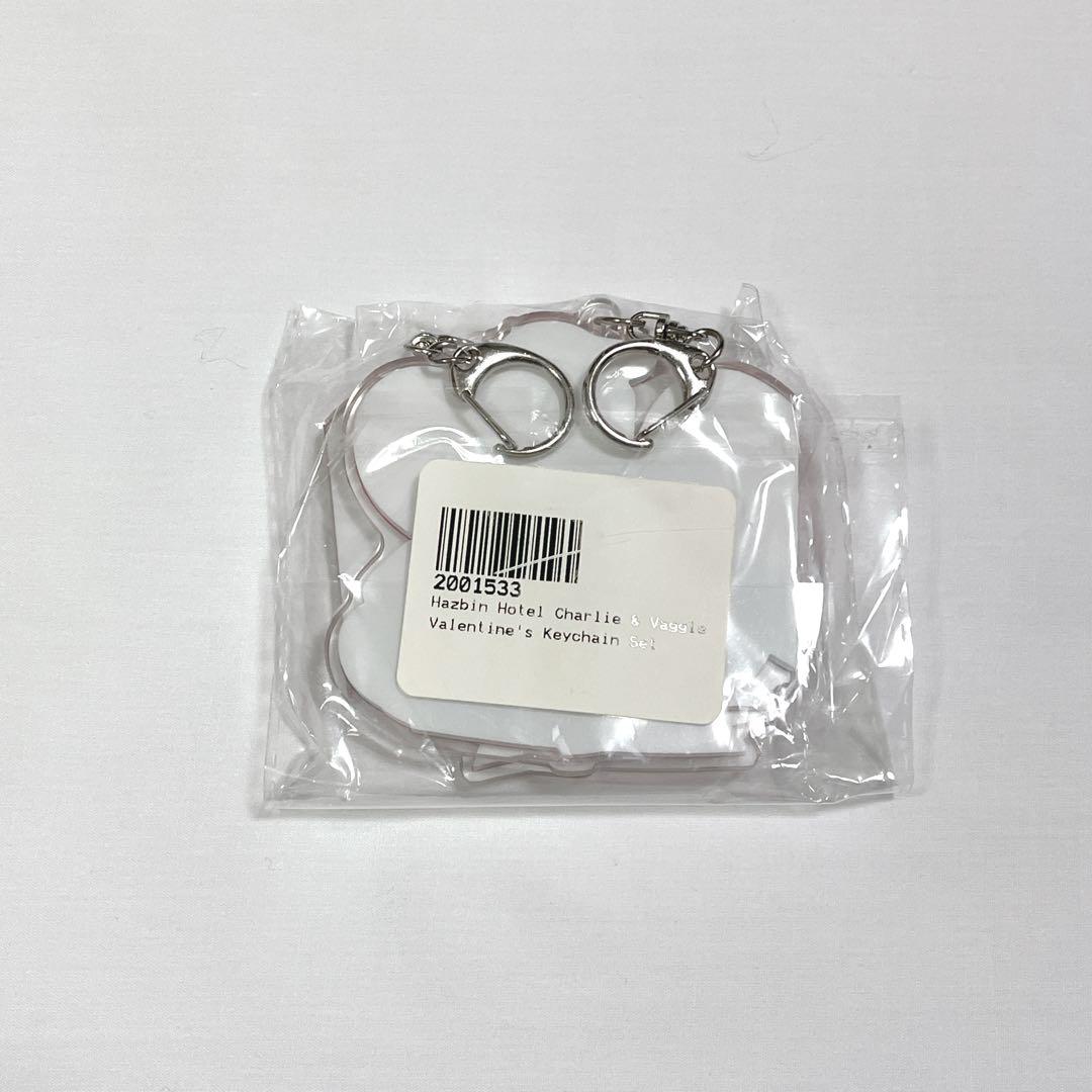 ハズビンホテル　バレンタイン　アクリルキーホルダー　チャーリー　ヴァギー
