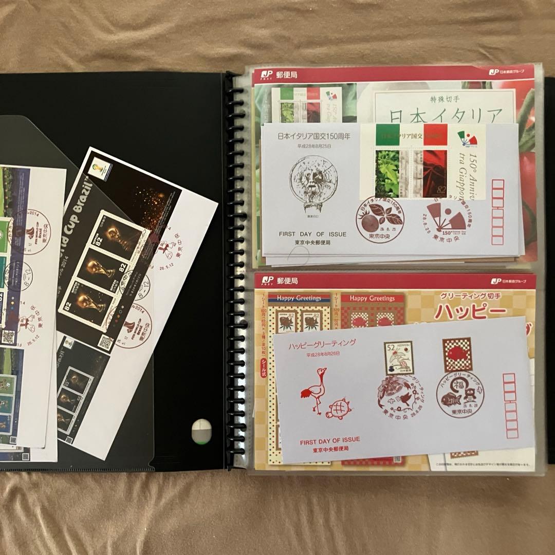 初日カバー　満月印　ファイル付き　300枚